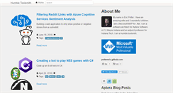 Desktop Screenshot of humbletoolsmith.com
